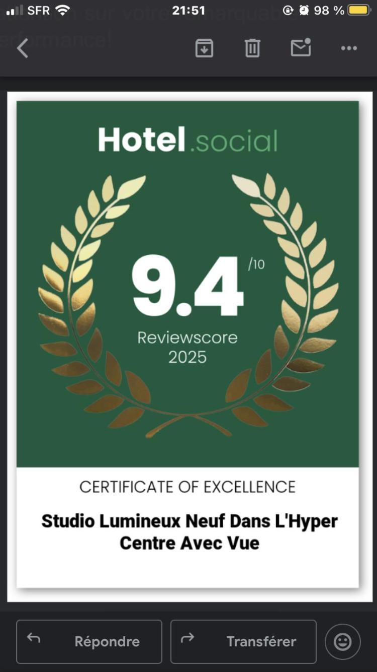Studio Lumineux Neuf Dans L'Hyper Centre Avec Vue シャモニー エクステリア 写真